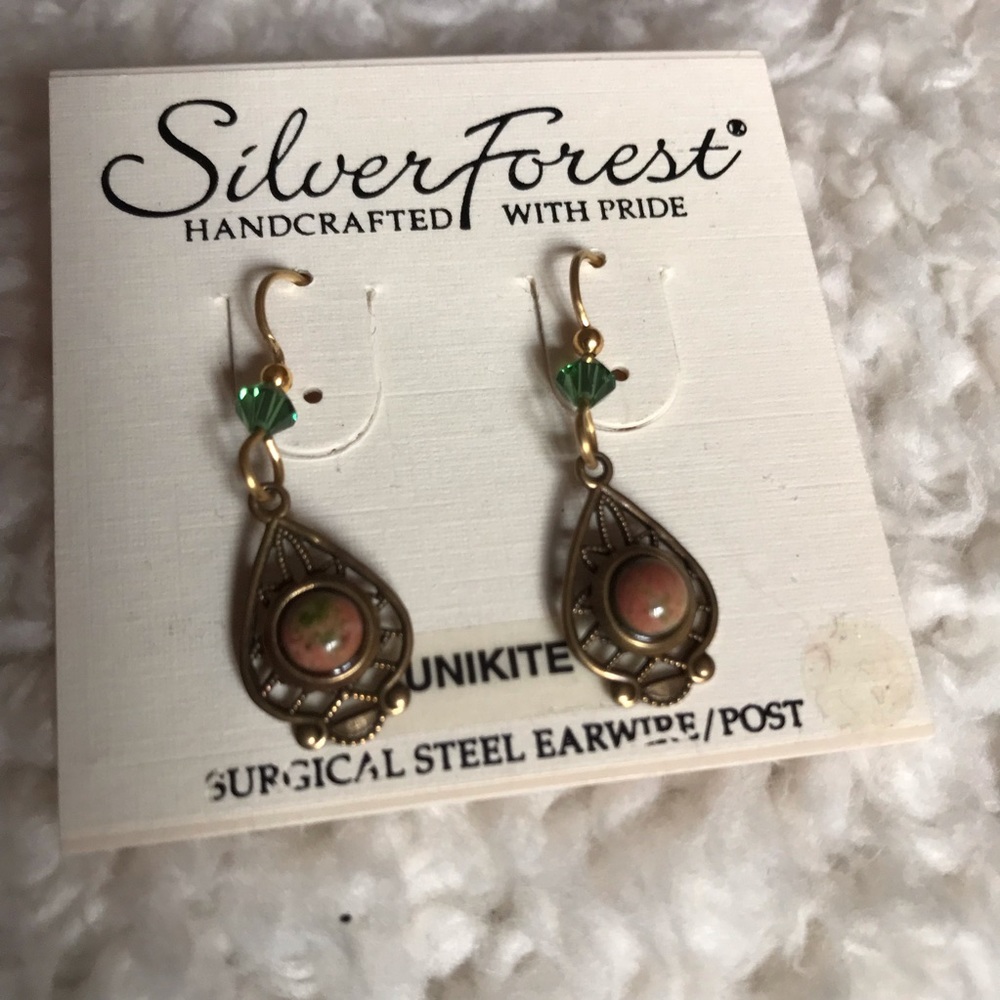Handcrafted Unikite Earrings